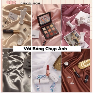 Phông nền chụp ảnh vải bóng  bóng trang trí chụp ảnh sản phẩm Vải chụp ảnh mẫu móng - phụ kiện nail, decor