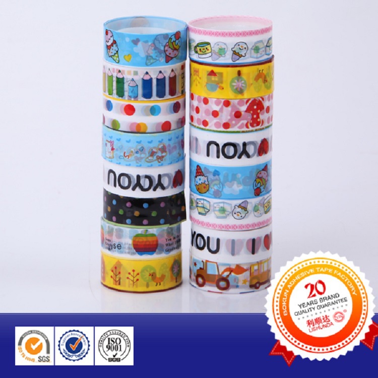 Bộ 10 Dây Ruy Băng Họa Tiết Hoạt Hình Dễ Thương Dùng Trang Trí Nhật Ký / Sổ Tay