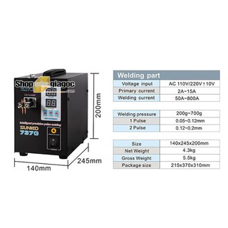 Máy Hàn Cell P.i.n SUNKKO 737G