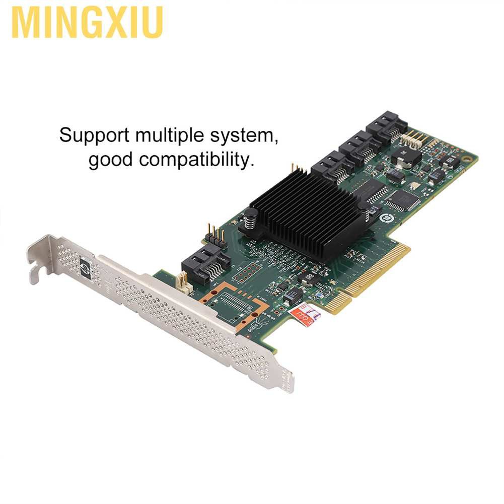 Card Điều Khiển Mingxiu 9212-4i Lsi Sas 2008 4 Cổng Sas / Sata Raid Thẻ