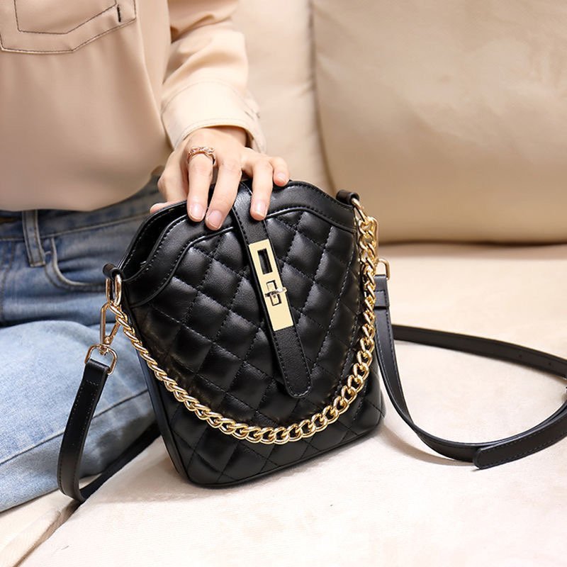 Túi Đeo Vai JASMIN NOIR Da Pu Thiết Kế Đơn Giản Thời Trang Dành Cho Nữ