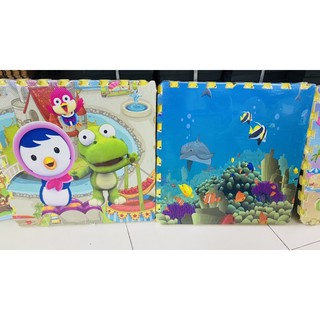 Thảm tranh ghép 60×60×1cm hoạt hình