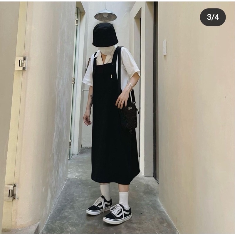 ( Sẵn Hàng ) Yếm Váy Basic siêu Xinh