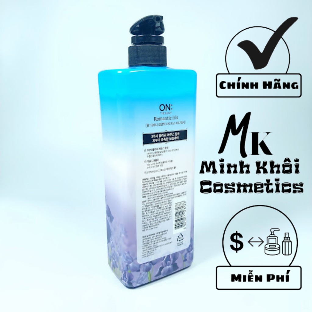 Sữa tắm on the body hương nước hoa mềm mịn da 900g của hàn quốc (Chính Hãng)