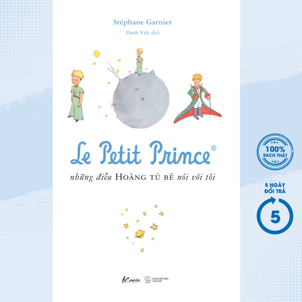 Sách -Le Petit Prince - Những Điều Hoàng Tử Bé Nói Với Tôi (Đai Đỏ) - AZ