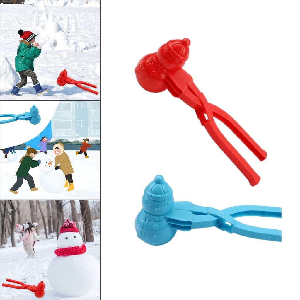 Set 2 Kẹp Làm Quả Cầu Tuyết Cho Các Hoạt Động Ngoài Trời Vào Mùa Đông