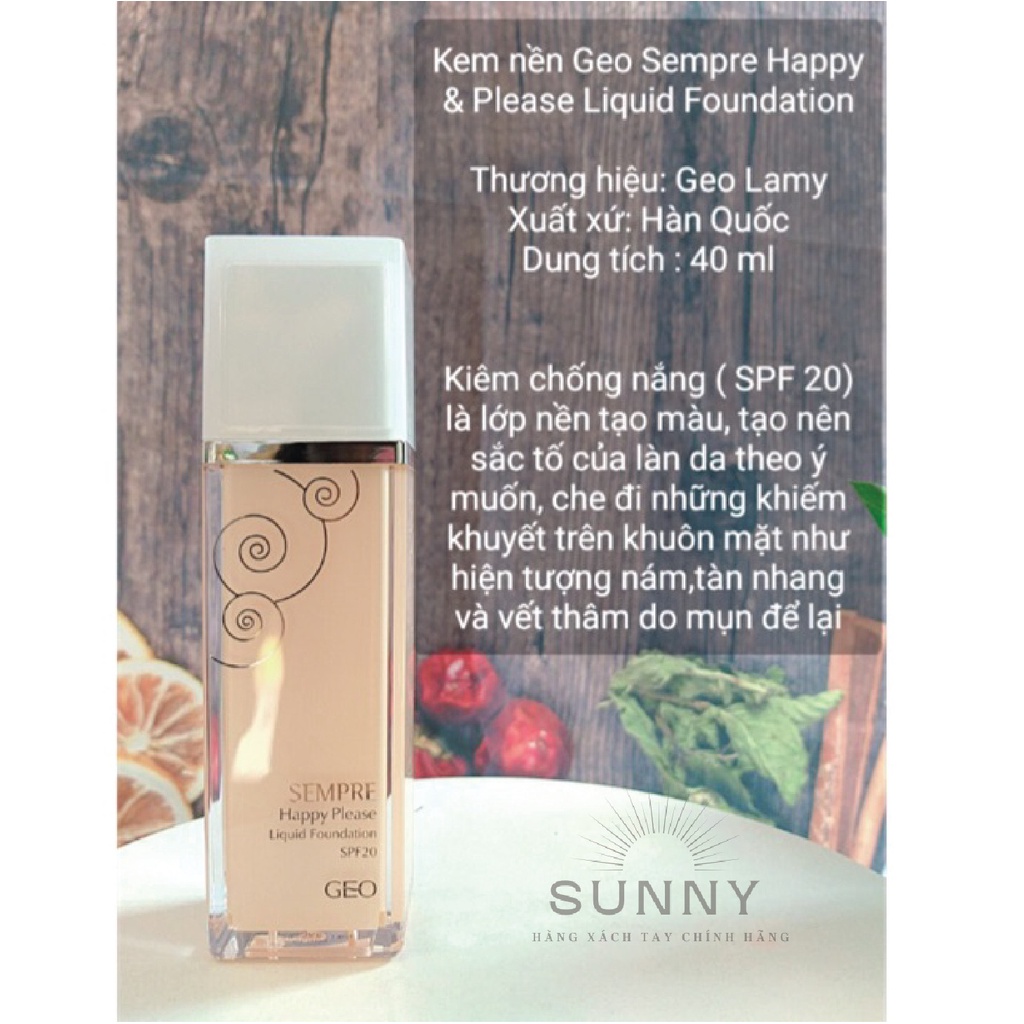 Kem nền BB Cream Sempre SPF20 giúp làm mịn, đồng đều màu da