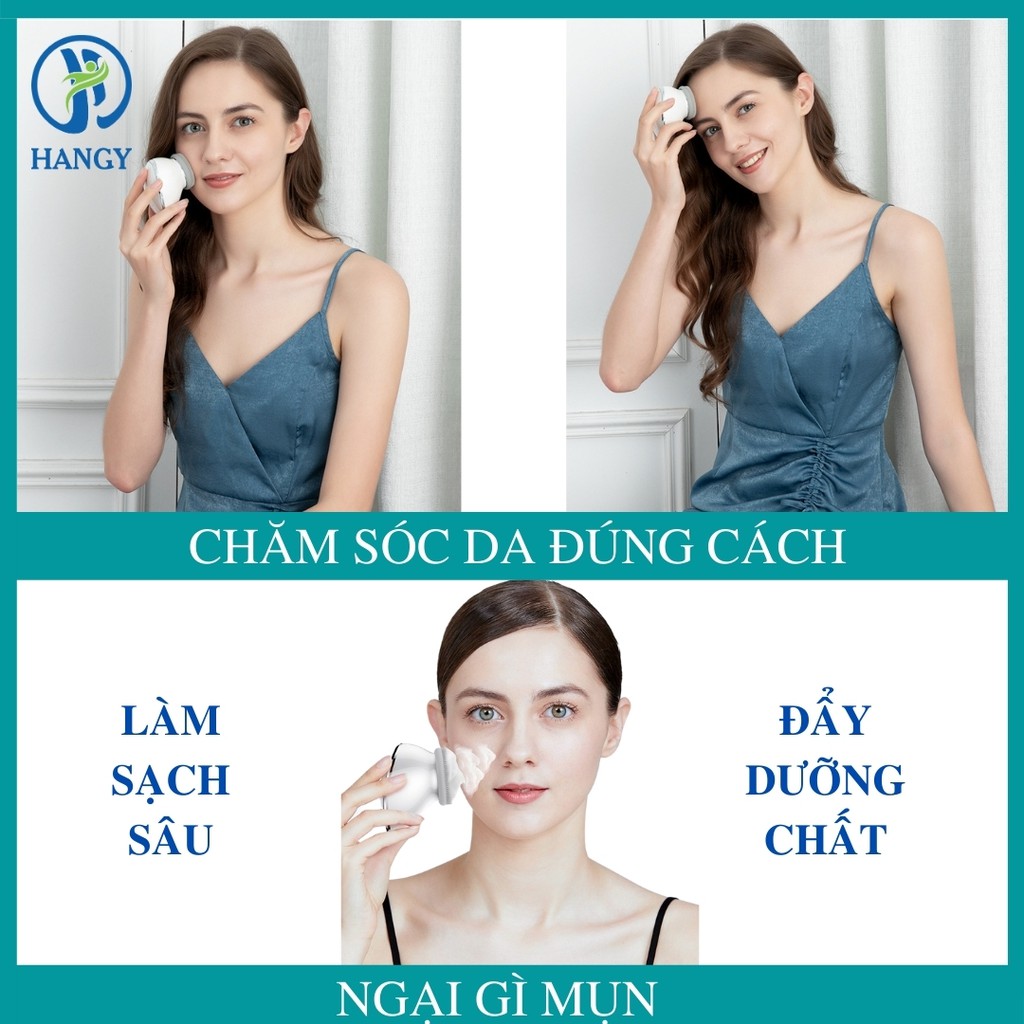 Máy rửa mặt làm sạch và đẩy di tinh chất Kakusan nhập khẩu HANGY