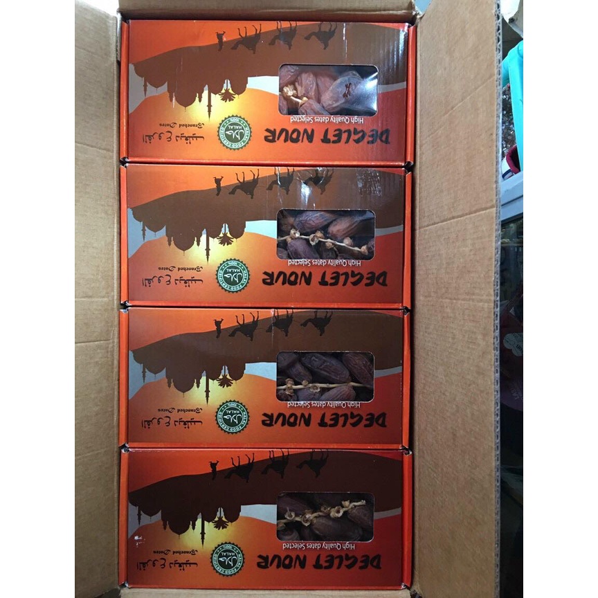 Chà là nguyên cành khô Israel THÙNG 6kg bao ngon 06/2026