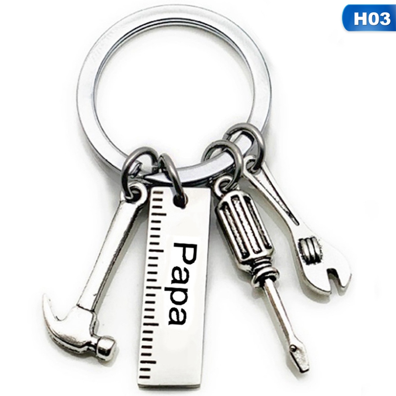 Tmdbyx Móc Khóa Kim Loại Hình Dụng Cụ Sửa Chữa Xinh Xắn