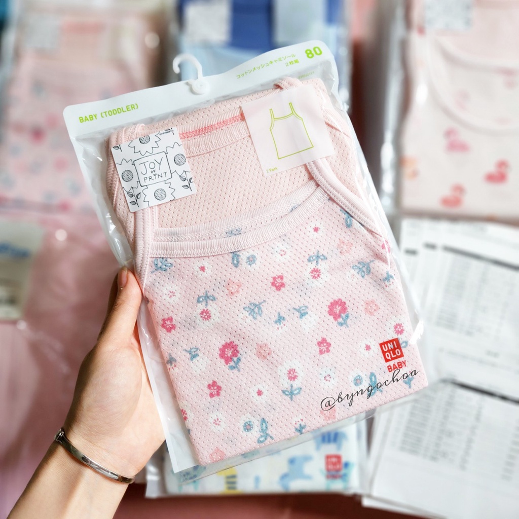 Set 2 áo lưới cho bé mặc mùa hè Uni