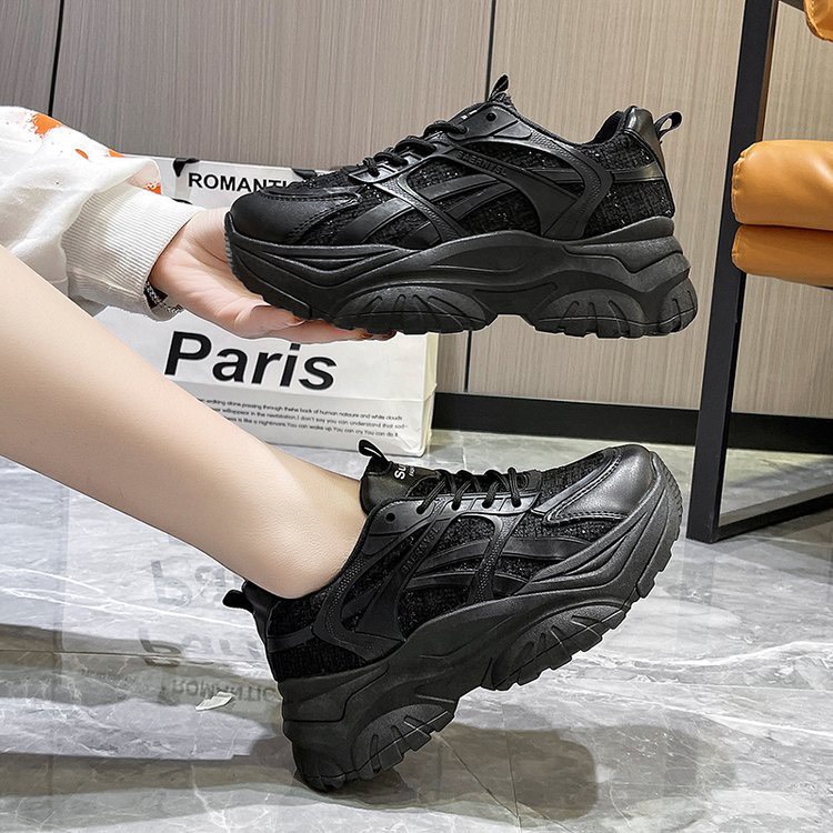 Giày MWC 0615 - Giày Thể Thao Nữ Đế Cao, Giày Sneaker Nữ 5CM Kiểu Dáng Trẻ Trung