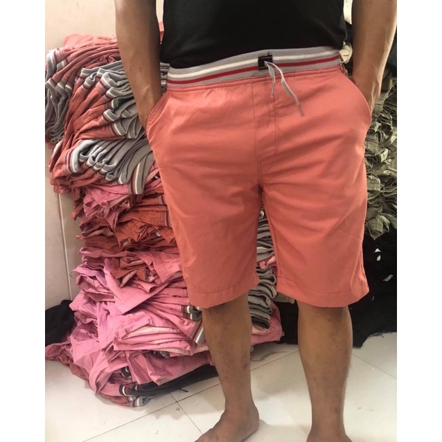 Quần Short Nam Lưng Thun Chất KaKi Đep LD06