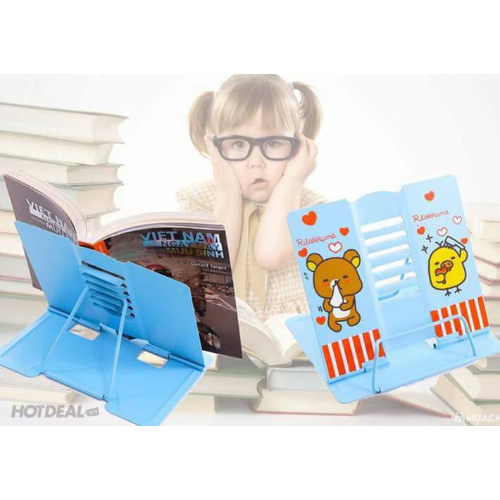 Kẹp sách chống cận, chống gù cho bé ngồi đọc sách truyện học bài