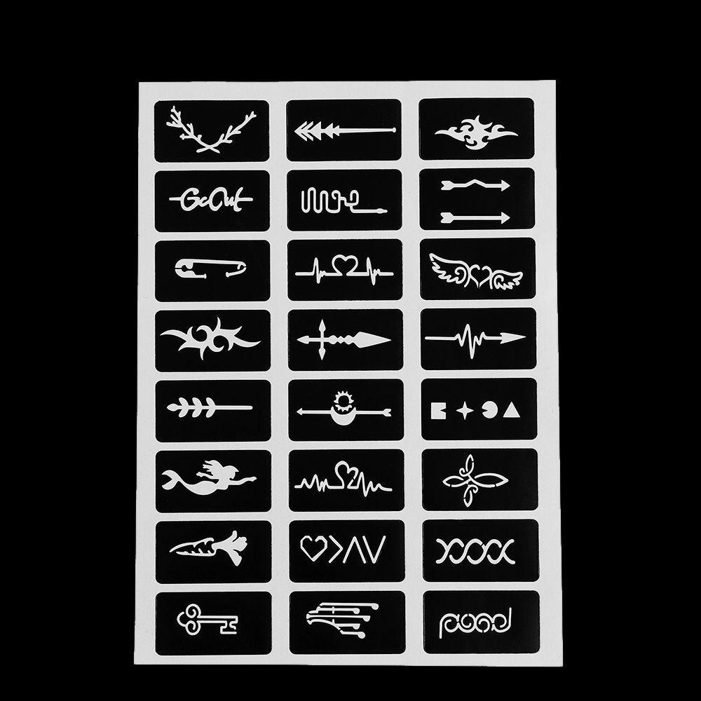 LAY Bộ 105 Hình Xăm Dán Tạm Thời Họa Tiết Hoạt Hình