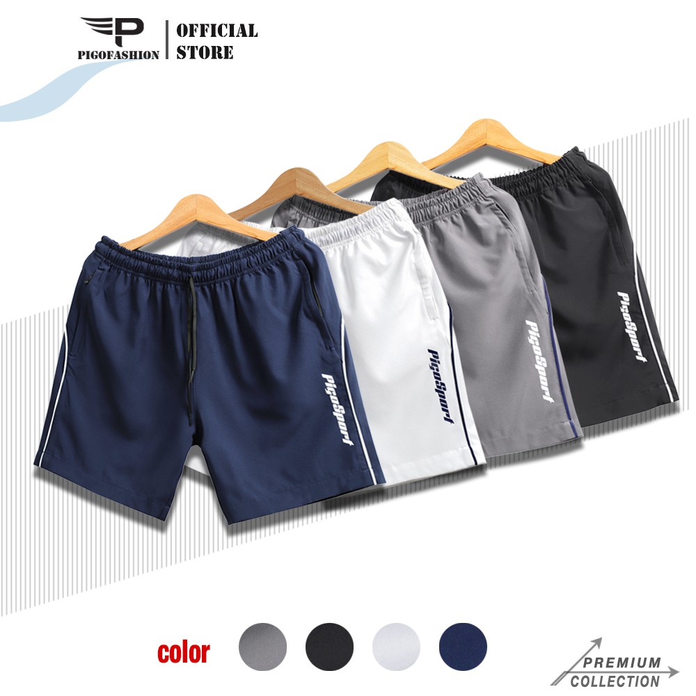 Quần short gió co giãn nam trẻ trung sport mới về, form dáng năng động trẻ trung Pigofashion QTTN06 | BigBuy360 - bigbuy360.vn