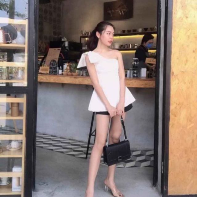 SET ÁO BĂNG NGỰC VAI NƠ KÈM QUẦN SANG CHẢNH LIAM SET