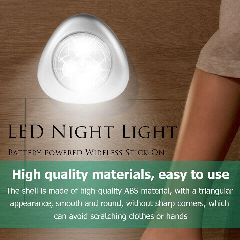 Đèn Ngủ LED Ánh Sáng Ban Đêm LONTIME|Vòi Nước Dạng Dính Tiện Dụng Chất Lượng Cao