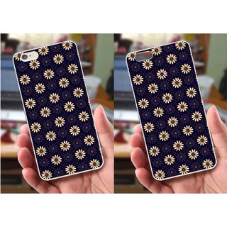 Ốp lưng iPhone 6 Plus / 6S Plus (dẻo viền trắng trong) - Hoa Hồng, Hoa Lan, Hoa Cúc