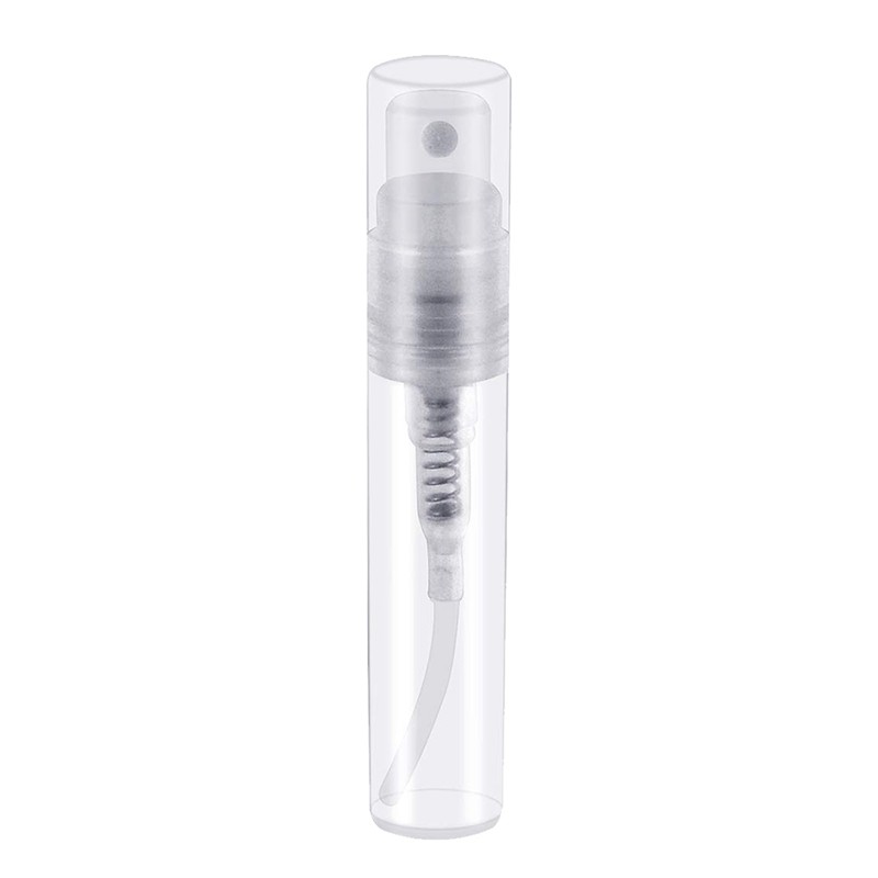 (Hàng Mới Về) Set 50 Chai Nhựa Trong Suốt Dạng Xịt Đựng Nước Hoa 3ml Tiện Dụng