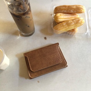 Ví da nữ Handmade Orchid Mini Wallet Onetothree