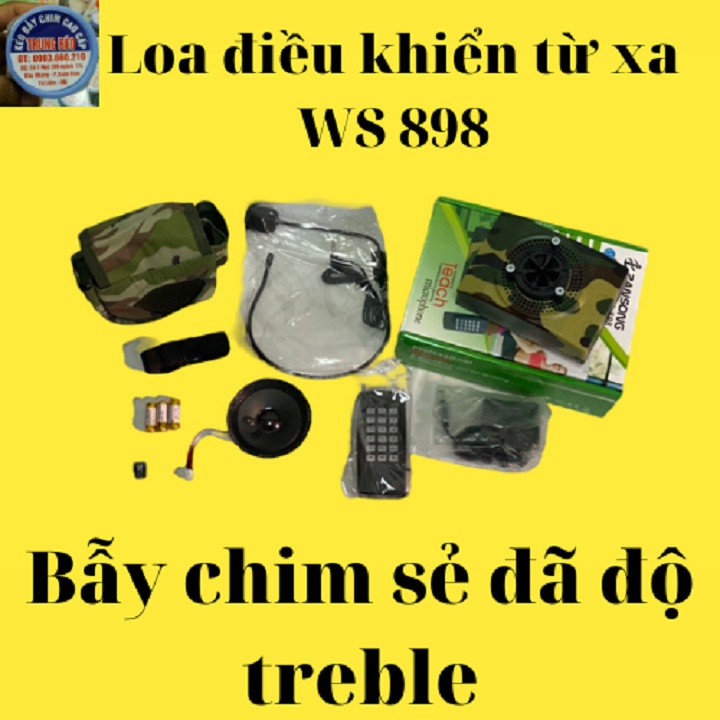 Loa Bẫy Chim Sẻ ws 898 Đã Độ Treble HIỆU QUẢ CAO