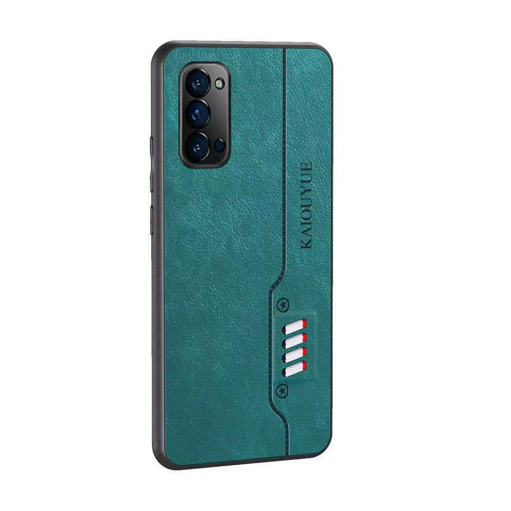 Ốp Điện Thoại Bề Mặt Da Mềm Chống Sốc Cho Reno 4 4g Reno 4pro Oppo Reno 5 | BigBuy360 - bigbuy360.vn