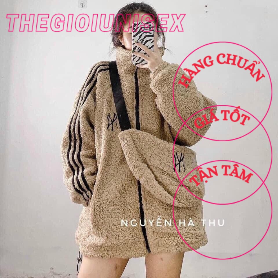 Áo khoác lông cừu NY siêu xinh cho bạn ấm áp, tự tin