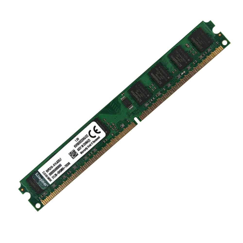 KINGSTON Set 2 Bộ Nhớ RAM 2gb ddr2 RAM 800MHz PC2-6400 Dành Cho Máy Tính
