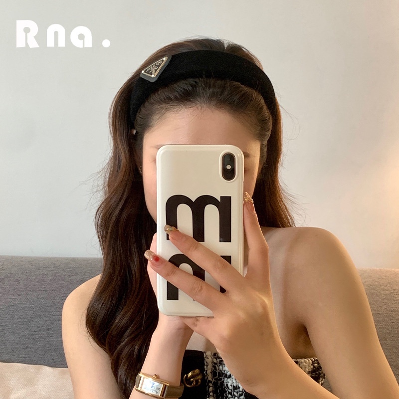 Kẹp Tóc Nhung Đen Hình Đầu Lâu Phong Cách Hàn Quốc 2022 Cho Nữ