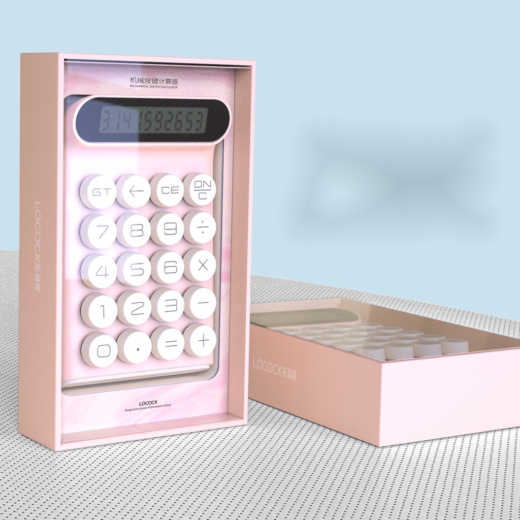 Máy Tính Nút Bấm Cơ Học Chuyên Dùng Cho Văn Phòng