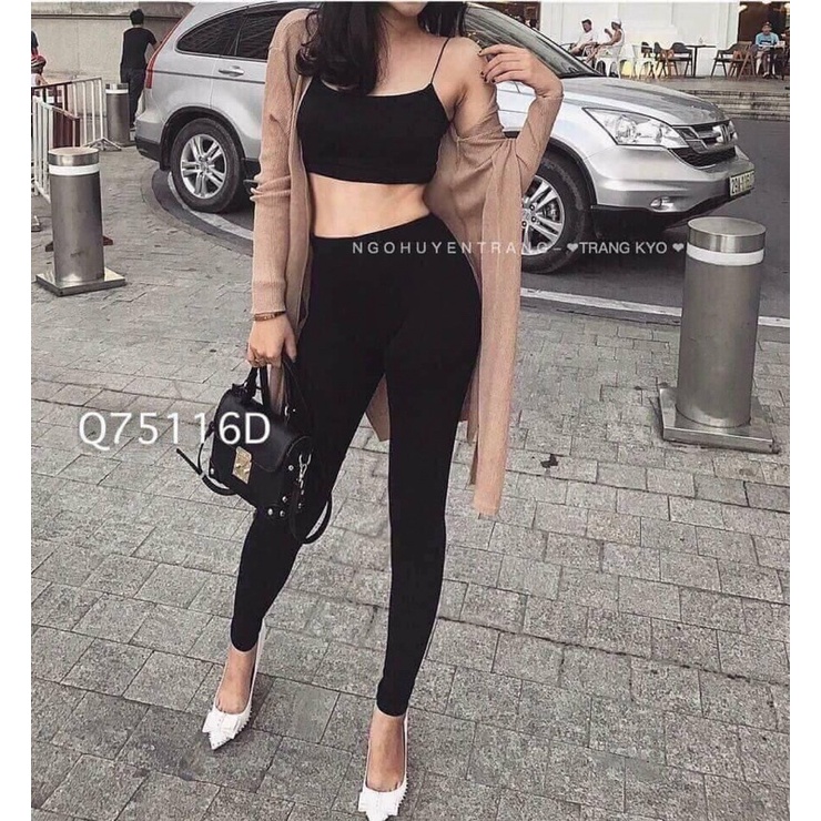 Quần Legging Warm Kèm Túi Zip | BigBuy360 - bigbuy360.vn