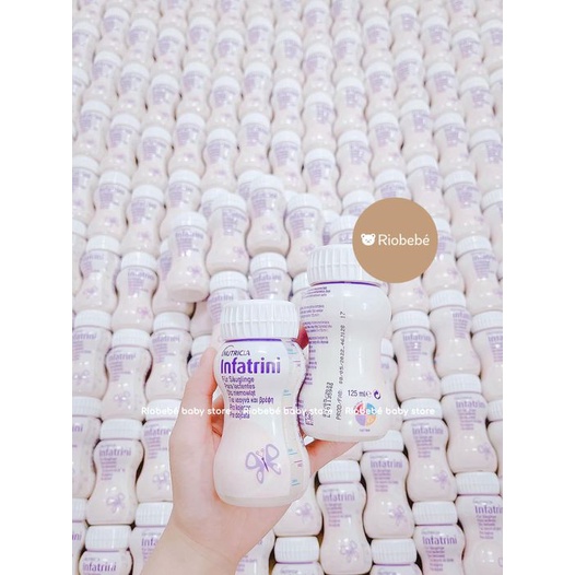 Date 08/2023 Sữa nước tăng cân Infatrini 125ml cho bé từ 0-18m [Hàng chuẩn Air - Nội địa Đức]