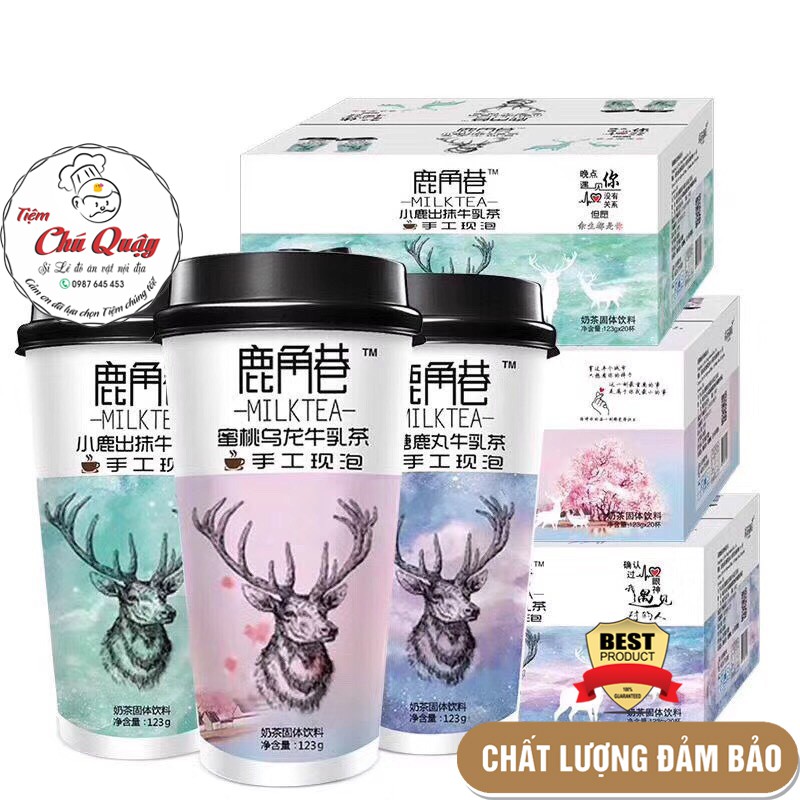 TRÀ SỮA TỰ PHA CÁC LOẠI - Trà sữa The Alley - Đồ ăn vặt nội địa [Tiệm Chú Quậy]