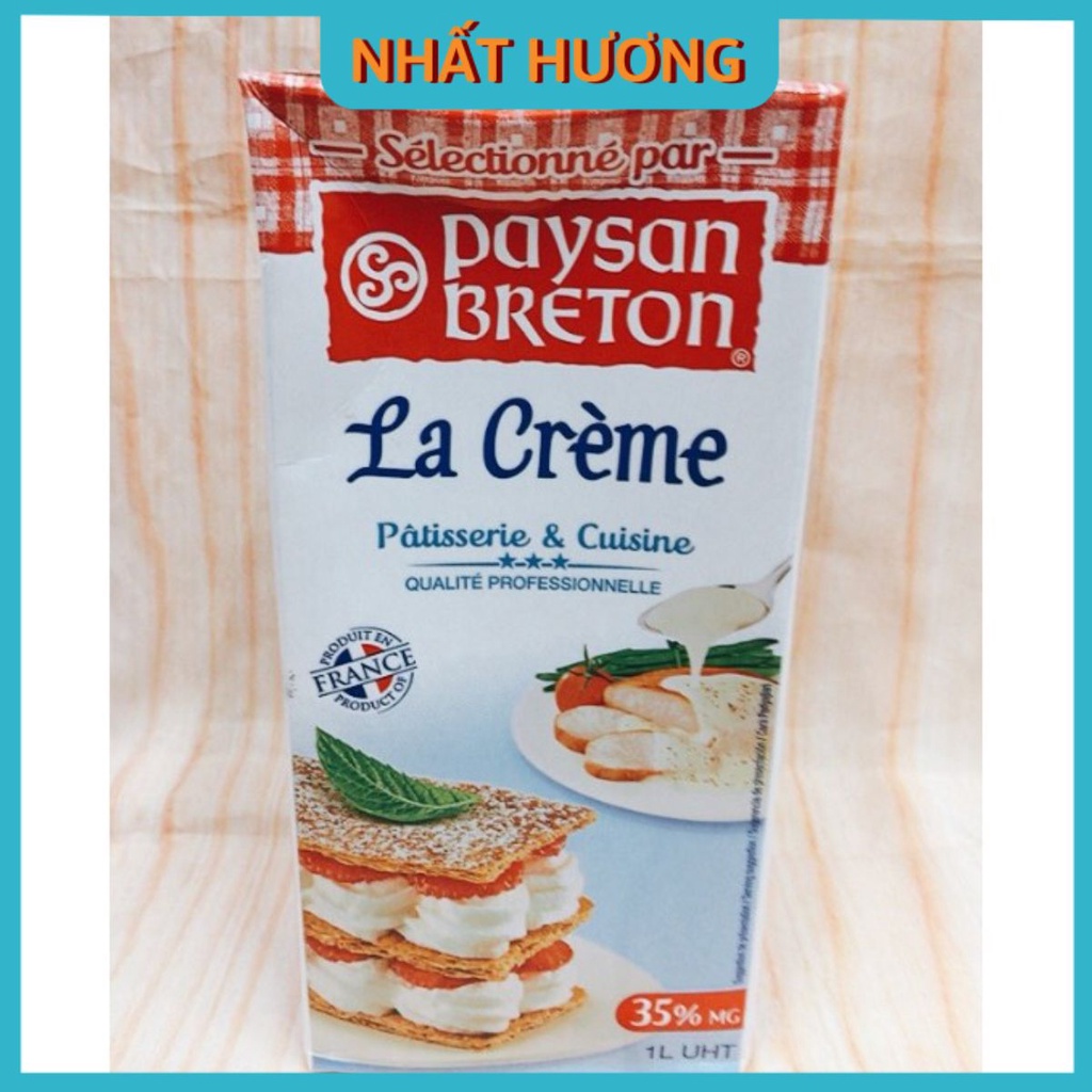 Whipping &amp; Cooking Paysan Breton 1lit