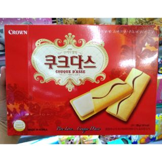 [T12/2022] Bánh Crown Hàn Quốc hộp đỏ 288gr