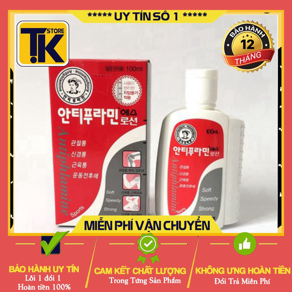 [Hàng Loại 1]Dầu Nóng Hàn Quốc Lọ 100Ml Giảm Đau Nhức Xương Khớp Hiệu Quả Vô Cùng . .