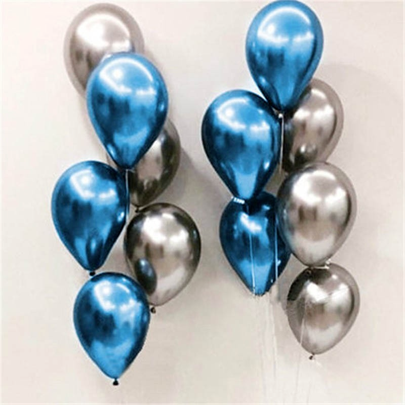 5 Bong bóng cao su 12 inch màu sắc lấp lánh