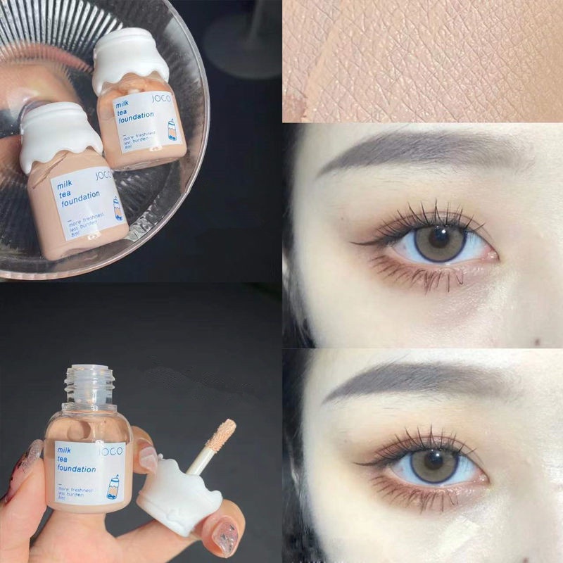 Kem Che Khuyết Điểm JOCO Mini Chiết Xuất Trà Sữa Che Phủ Sẹo Mụn/Sẹo/Đốm Thâm Và Vùng Mắt
