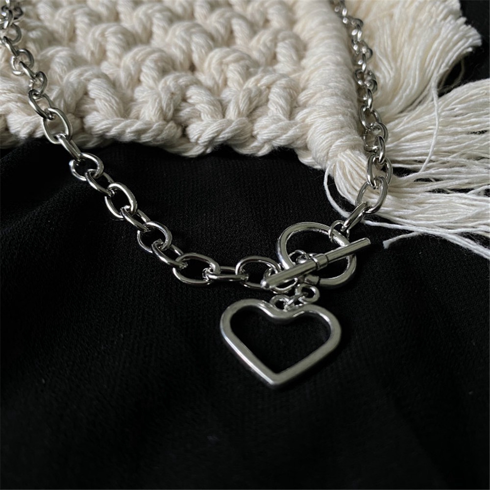 Dây Chuyền Kim Loại Phong Cách Hàn Quốc Cho Nữ