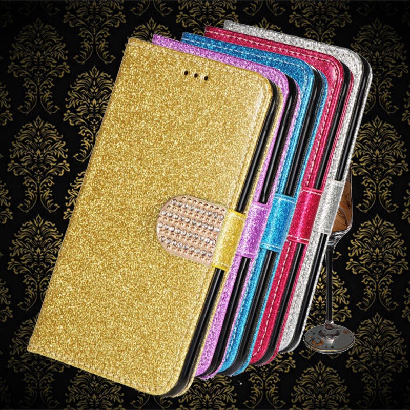 Vivo 1601 1603 1606 1609 1610 1611 1713 1714 1716 1718 1719 1723 1726 1724 1801 1808 1812 Flip Cover PU Glitter Leather Wallet Card Slot Phone Casing