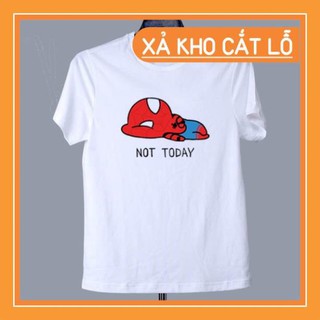 (SALE) Áo Thun Spiderman - NOT TODAY