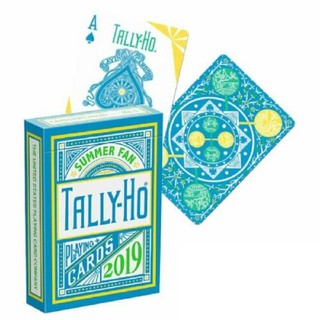 Bài tây Poker Tally Ho Summer Fan Playing Cards