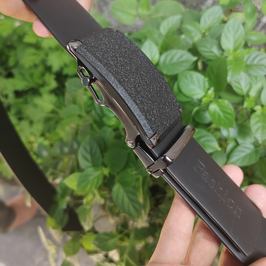 ✅SIÊU BỀN✅ Thắt Lưng Nam Dây Nịt Nam Khóa Lăn Kết Hợp Dây Cao Su Đúc Nguyên Khối Siêu Bền Kể Cả khi Ngâm Nước