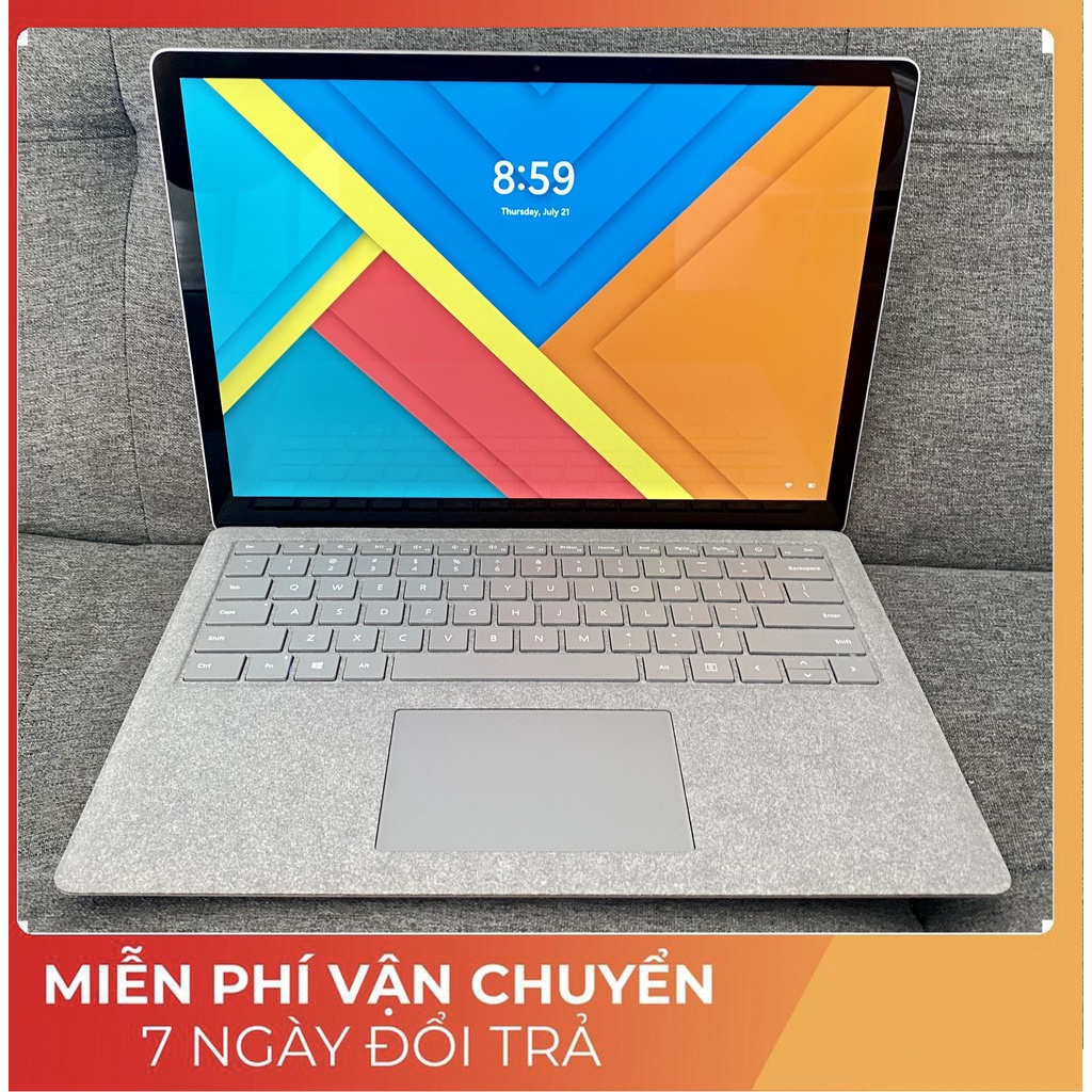Surface Laptop 2 Core i7-8650u l Ram 16GB l SSD 500GB l Màn 13 inch 2K Touch   Mới 99%
