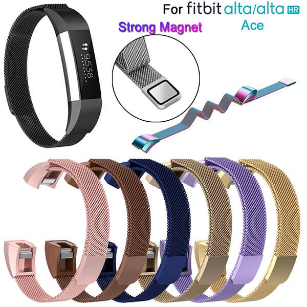 Dây Thép Milanese Loop Stainless Steel Fitbit Alta HR