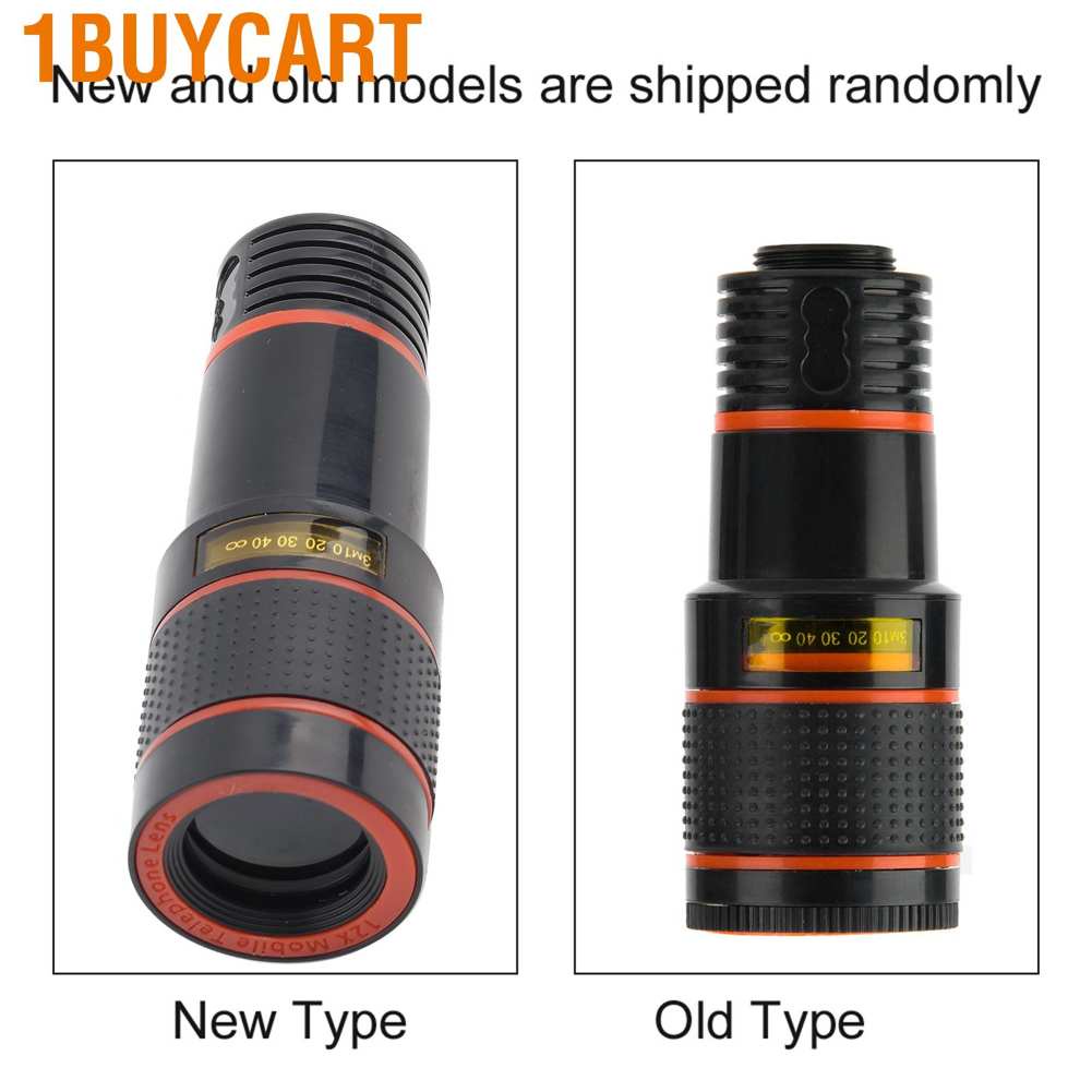 1buycart Phone Telephoto Lens  Professional Cell Camera Len Universal Telescopic Focusing for Tablet