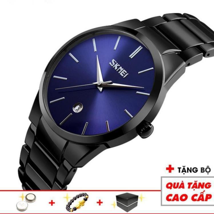 Đồng hồ nam SKMEI chính hãng đẳng cấp thời trang cao cấp chống nước siêu bền SKM9140 -Hàng nhập khẩu
