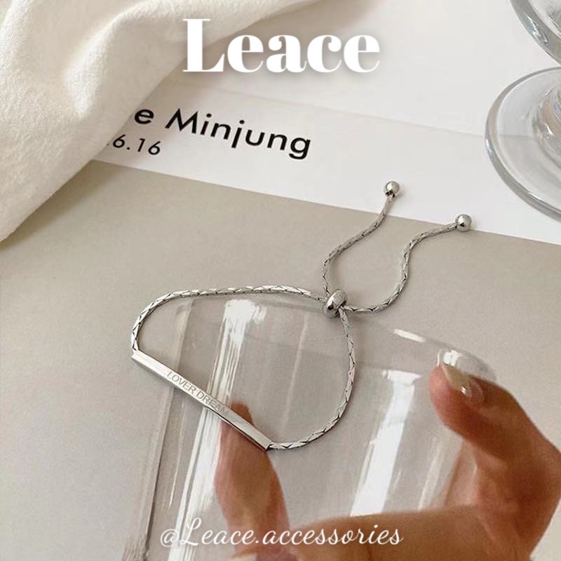 Vòng tay nữ, lắc tay dây rút LOVER DREAM BL007,008 Leace.accessories