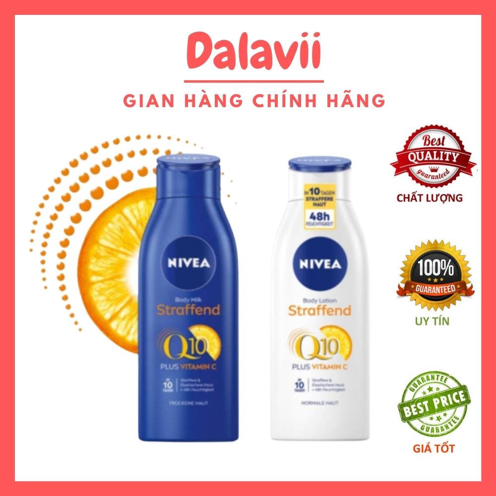 Sữa dưỡng thể Nivea Body Milk Q10, 400ml hàng Đức - Shop Dalavii